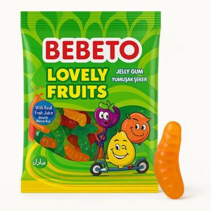 BEBETO Lovely Fruits 80g BEBETO - Butikkom