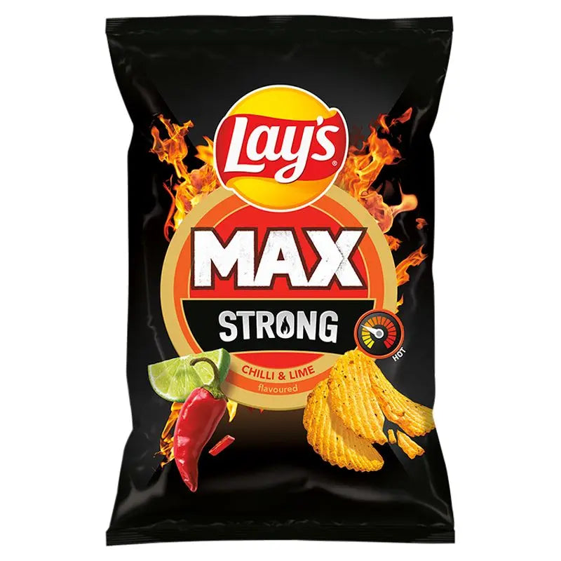 Lay's STRONG Chilli & Lime 120g Lay's - Butikkom