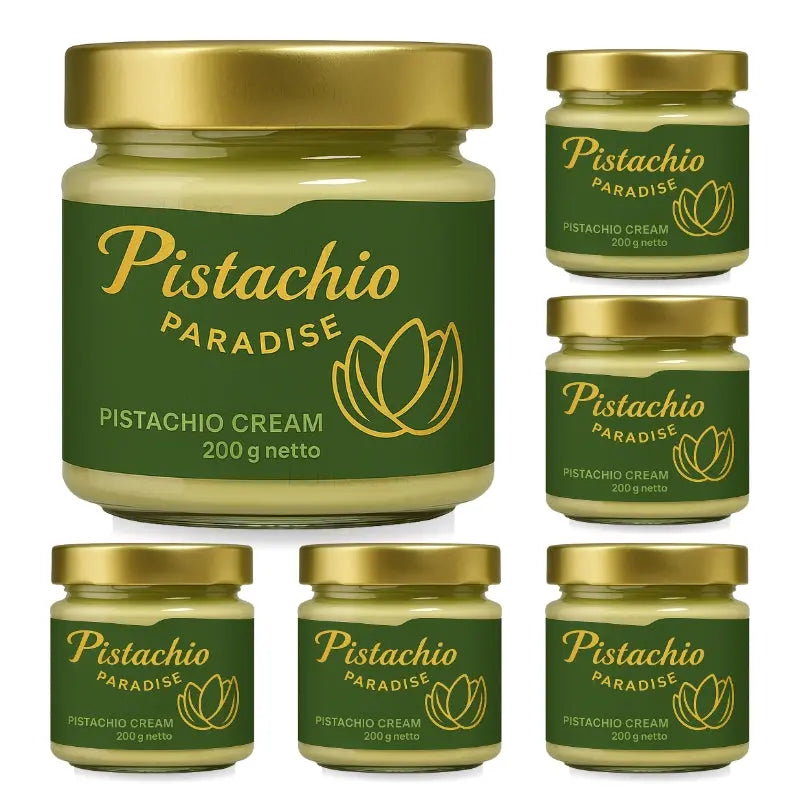 Pistachio Cream Paradise 6 x 200g Paradise - Butikkom