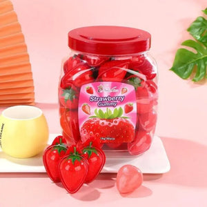 Strawberry Gummy 50st x 18g Butikkom - Butikkom