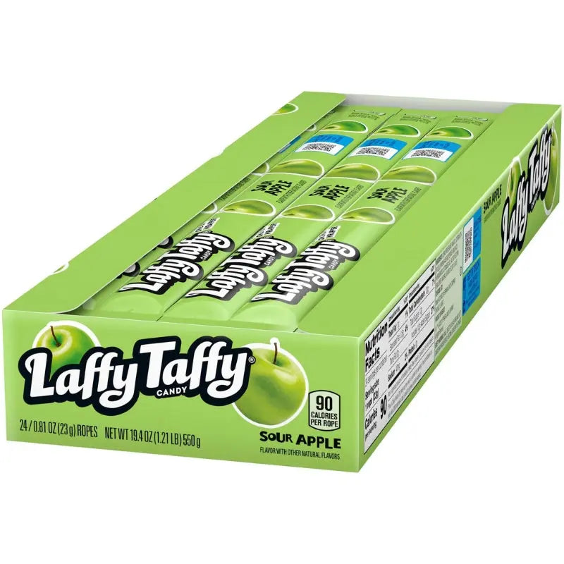 Köp Wonka Laffy Taffy Sour Apple 24st X 23g Online Från Lagerhylla