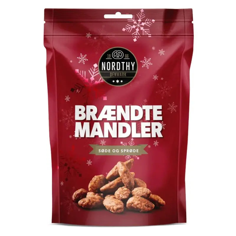 Brända Mandlar 90g Nordthy - Butikkom