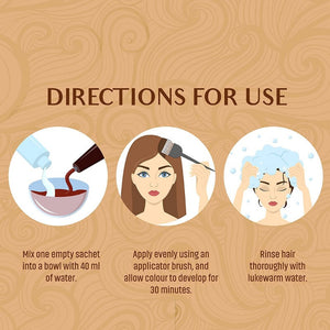 Vatika Hennapulver Jet Black 60g Vatika - Butikkom