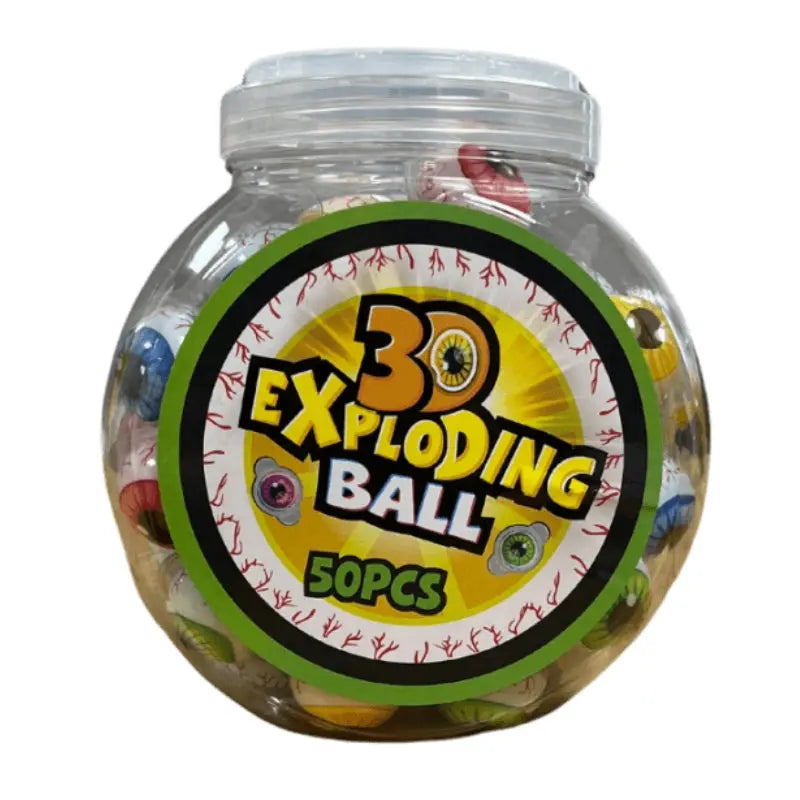 Köp 3D Exploding Balls Eyes 50st x 10g online från lagerhylla | Butikkom