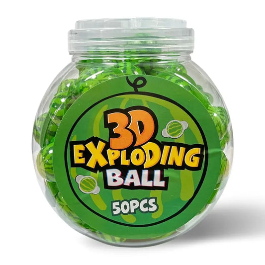 3D Exploding Balls Watermelon 50st x 10g Noor Star - Butikkom