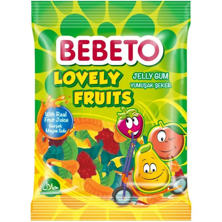 BEBETO Lovely Fruits 80g BEBETO - Butikkom