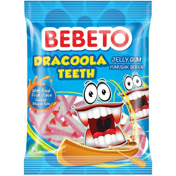 BEBETO Spagetti Dracoola Teeth 80g BEBETO - Butikkom