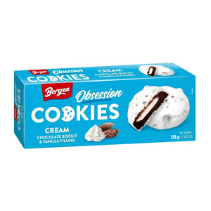 Bergen Cookies: Chocolate Vanilla Cream 128g