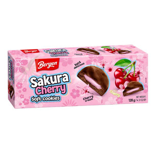 Bergen Sakura Cherry Style Cookies 128g