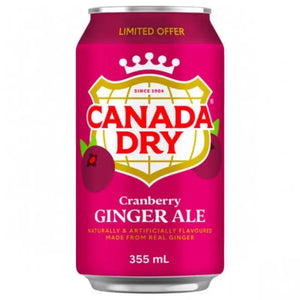 Canada Dry Cranberry Ginger Ale 355ml