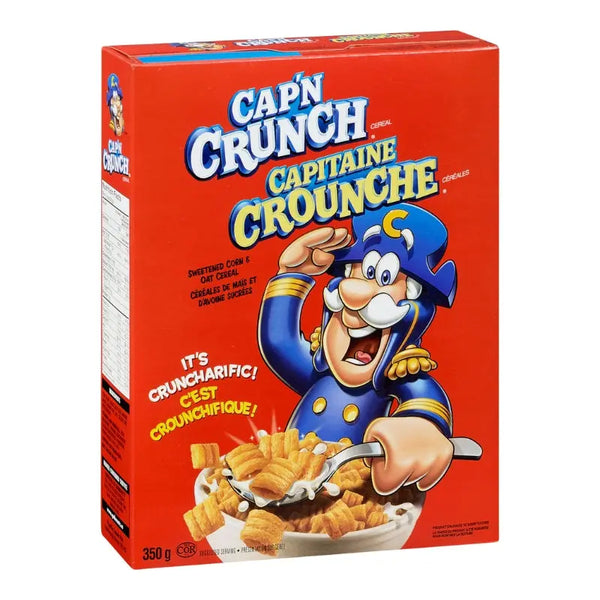 Cap'n Crunch Original Cereal 350g Cap'n Crunch - Butikkom