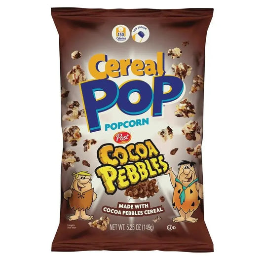 Cereal Pop Popcorn Cocoa Pebbles 149g Candy Pop - Butikkom