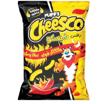 Cheesco Puffs Very Hot 70g Derby - Butikkom
