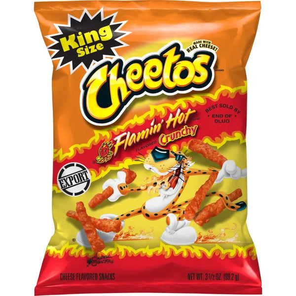 Cheetos Flamin Hot Crunchy 99g Cheetos - Butikkom