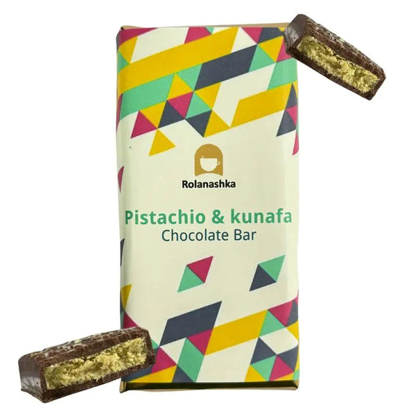 Choklad & Pistage Kunafa Bars - Dubai Choklad Rolanashka - Butikkom