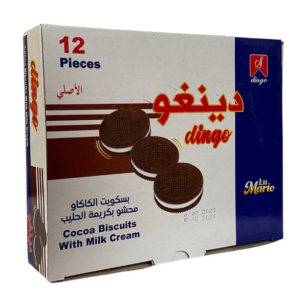 Dingo Cocoa Biscuits & Milk Cream Alkhier Food - Butikkom
