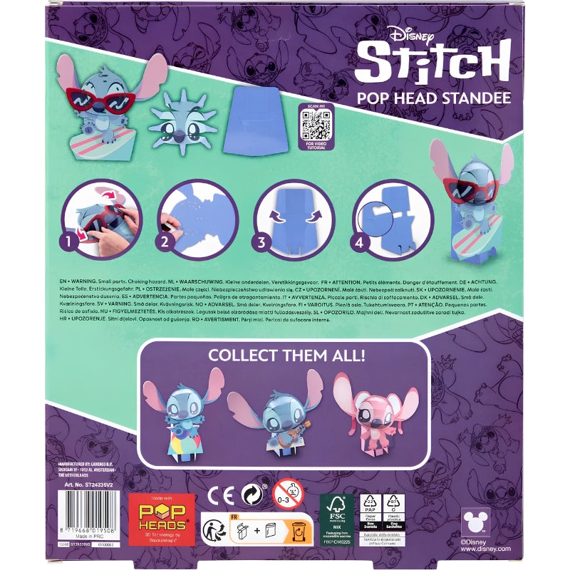 Disney Stitch 3D Pop Head Sunglasses 30cm