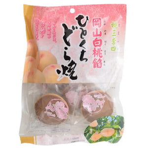 Dorayaki White Peach & Bean paste 123g