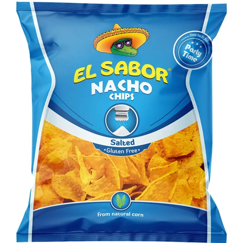 El Sabor Nacho & Salted 225g El Sabor - Butikkom