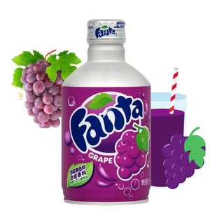 Fanta Grape Bottle 300ml Japansk