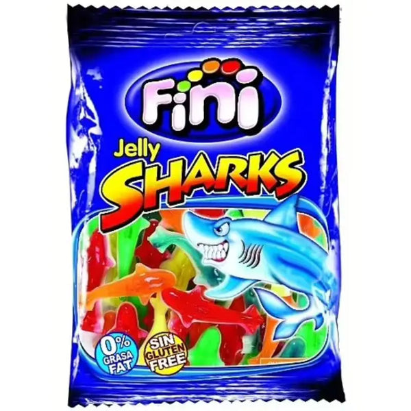 Fini Jelly Sharks 75g Fini - Butikkom