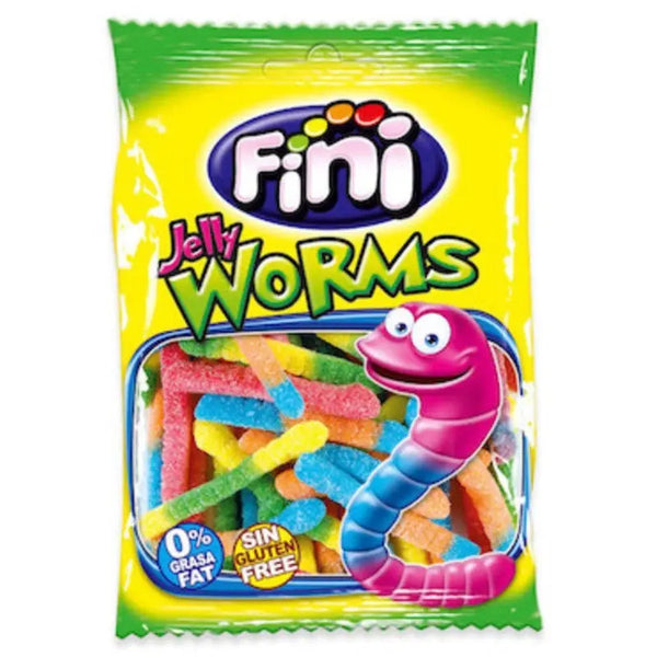 Fini Jelly Sour Worms 75g Fini - Butikkom