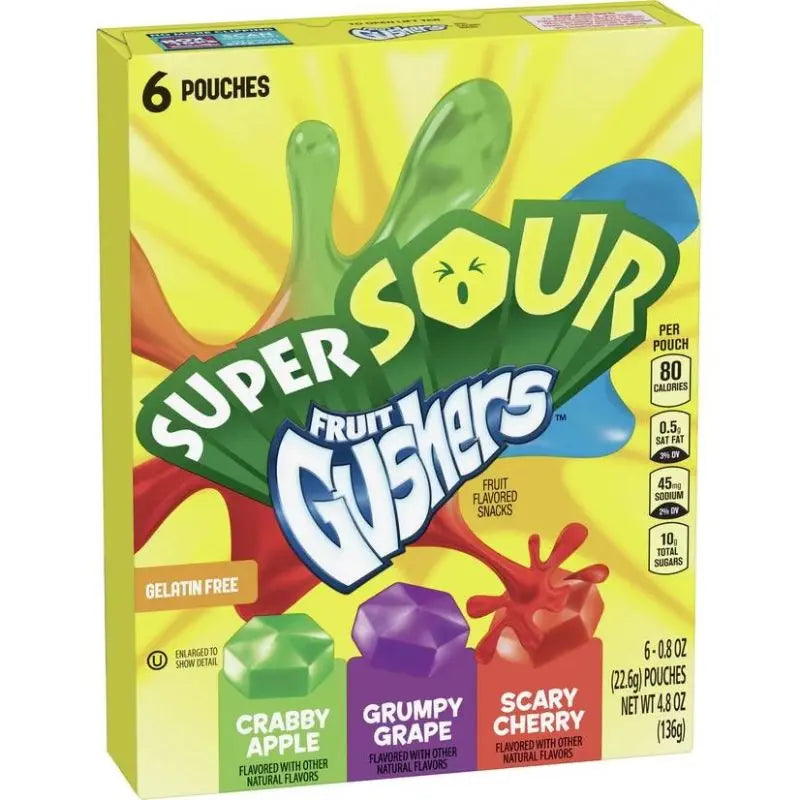 Fruit Gushers Variety 138g Betty Crocker - Butikkom