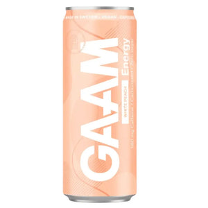 GAAM Energy White Peach 33cl