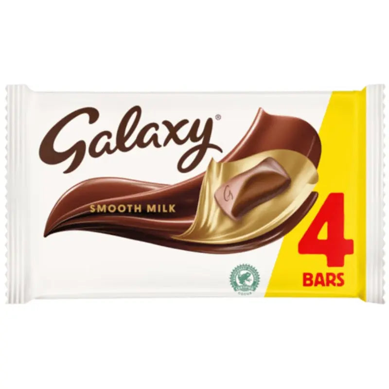 Galaxy Smooth Milk 4Pack x 42g Galaxy Choklad - Butikkom