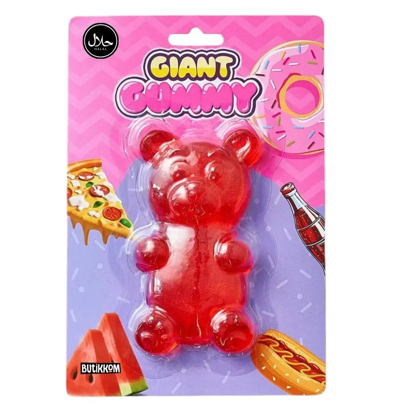 Giant Gummy Red Björn 150g Noor Star - Butikkom