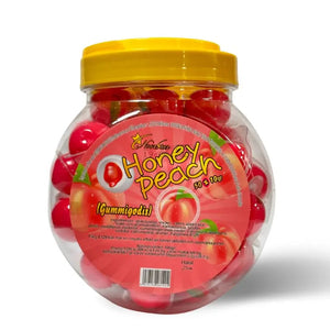 Gummigodis Honey Peach 1st x 10g Noor Star - Butikkom