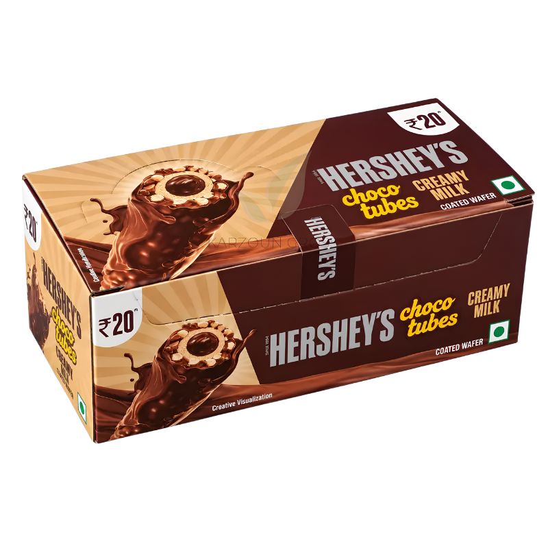 Hershey's Creamy Milk Choco Tubes 12 x 23,6g