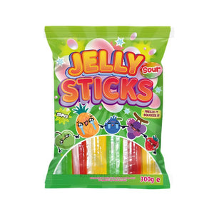 Jelly Sticks Sour 300g
