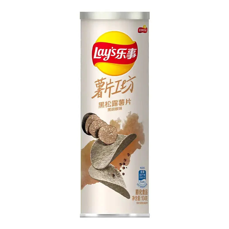 Frans Lay Lay's Potato & Black Truffle Black Pepper 104g från | Butikkom