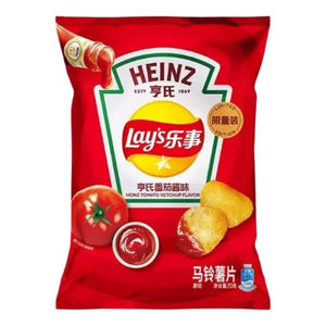 Lay’s Heinz Tomato Ketchup Flavour Potato Chips 70g