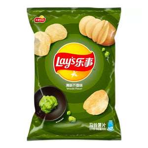 Lay’s Wasabi Flavour Potato Chips 70g