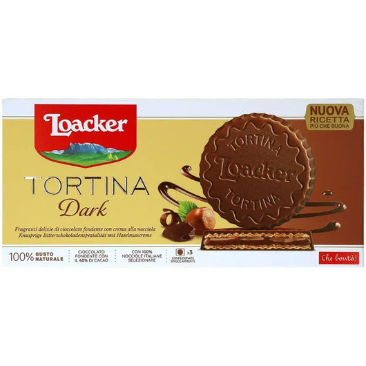 Loacker Gran Pasticceria Tortina Dark 63g Loacker - Butikkom