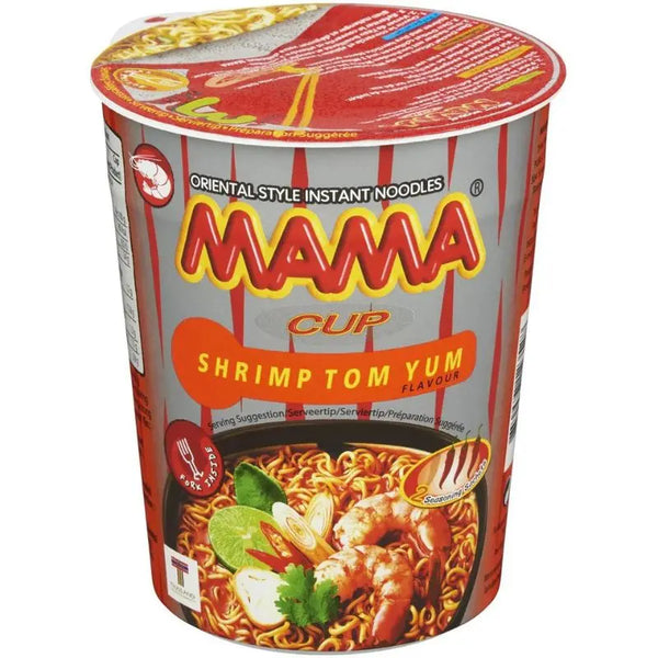Mama Shrimp Tom Yum Nudelkopp 70g Mama - Butikkom