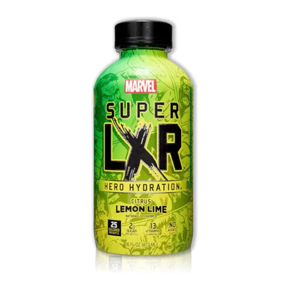 Marvel LXR Super Hero Hydration Lemon Lime 473ml Arizona - Butikkom