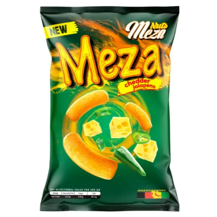 Meza Chips Cheddar & Jalapeño 165g Herr´s - Butikkom