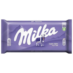 Milka Alpine Milk 25 x 90g Milka - Butikkom
