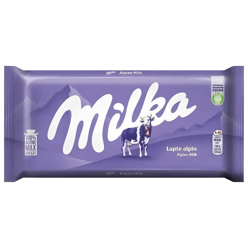 Milka Alpine Milk 25 x 90g Milka - Butikkom