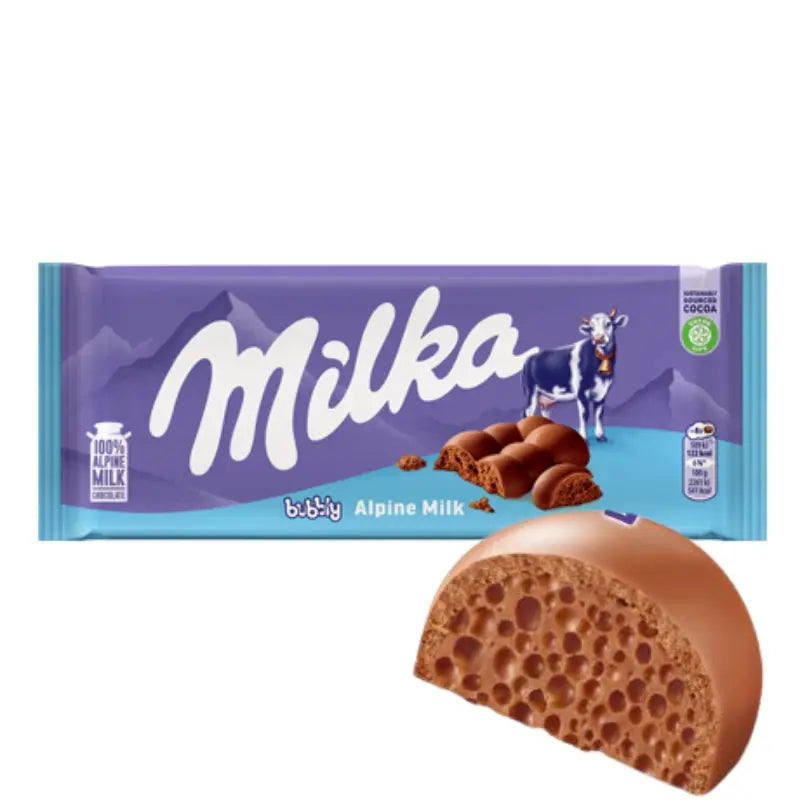 Milka Luflée Alpenmilch 100g Milka - Butikkom