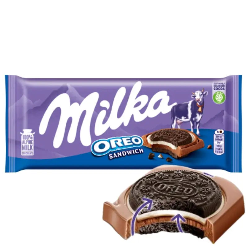 Milka Oreo Sandwich 92g Milka - Butikkom