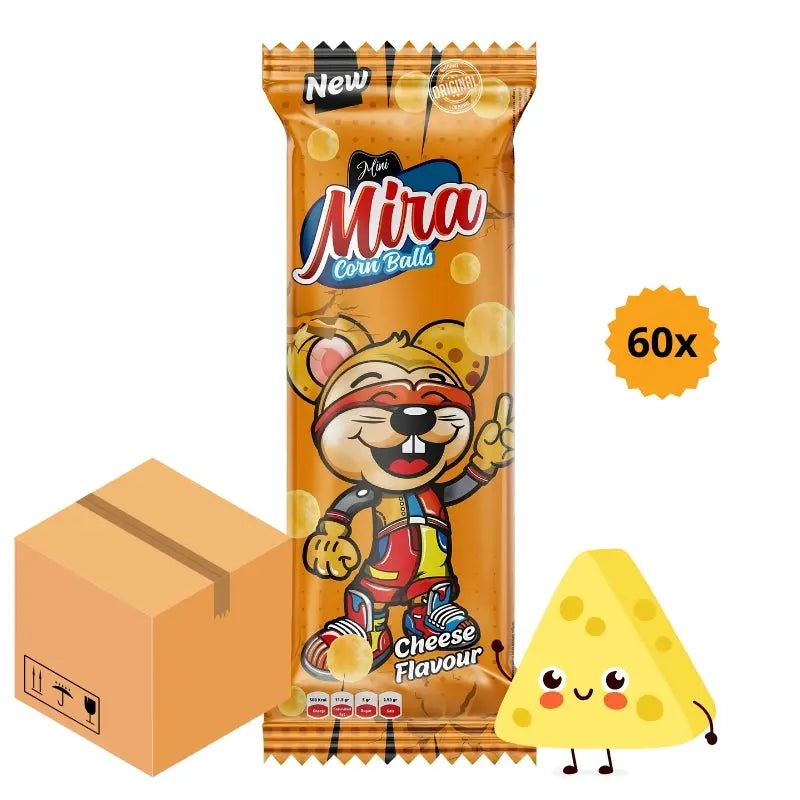 Mira Chips Cheese 20g x 60st Butikkom - Butikkom