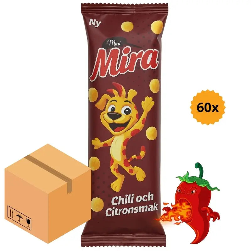 Mira Chips Chili Citron 20g x 60st Butikkom - Butikkom