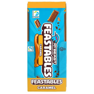 MrBeast Feastables Caramel 10st x 60g MrBeast - Butikkom
