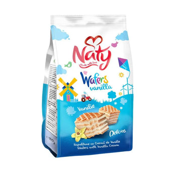 Naty Wafer Vanilj Cream 140g European Food - Butikkom
