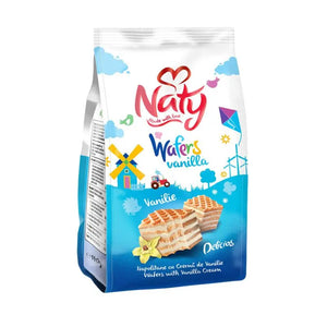 Naty Wafer Vanilj Cream 140g