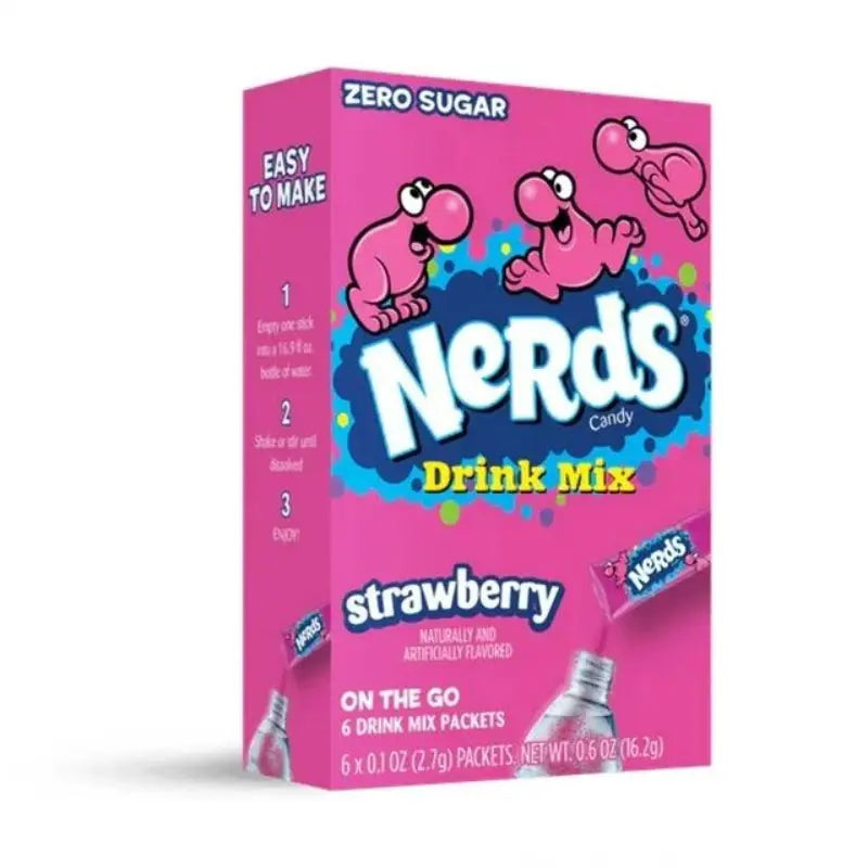 Nerds PwdMix Strawberry 6st x 2,7g Nerds - Butikkom